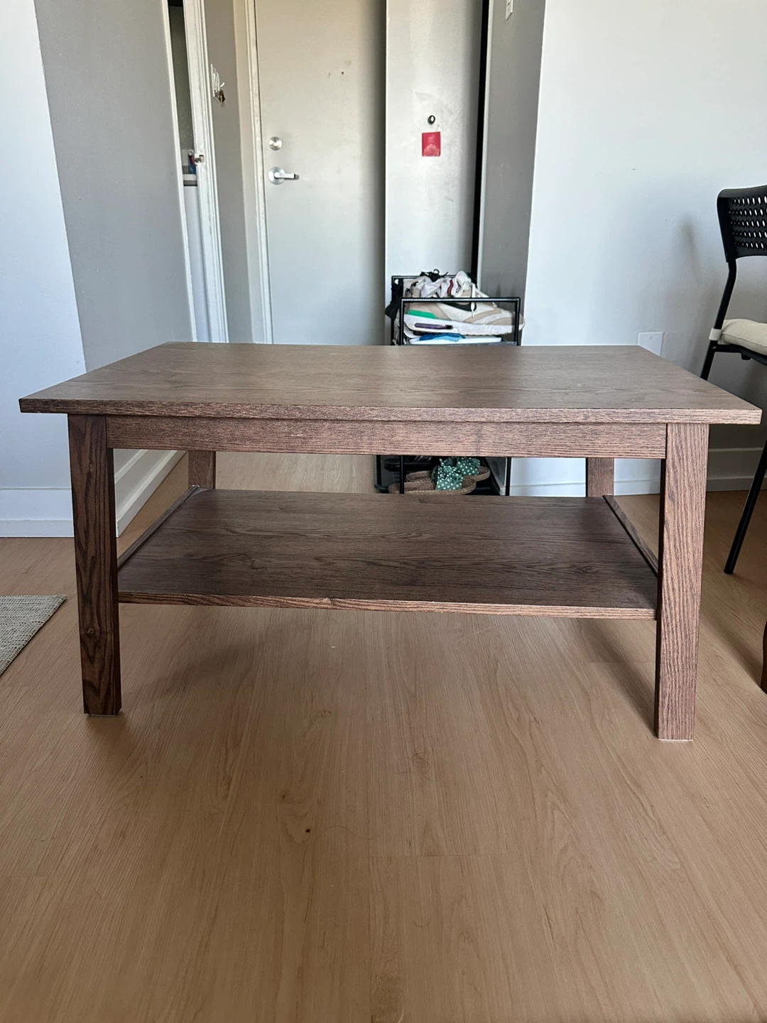 Brown Wood Coffee Table for living room - photo 3