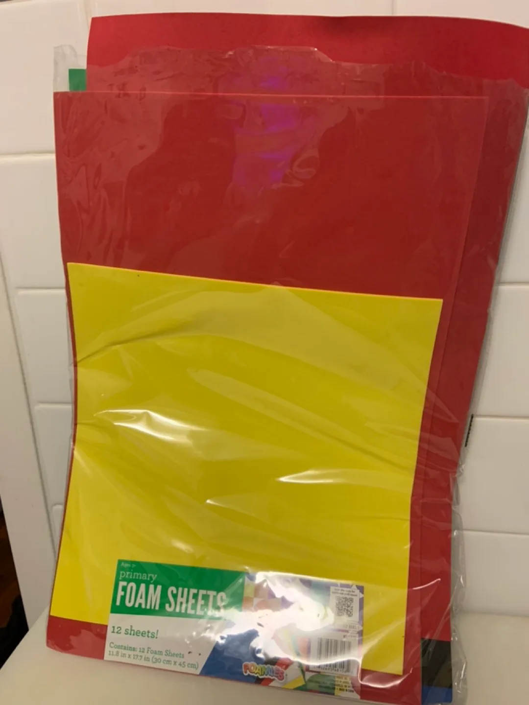 Foamies Primary Foam Sheets arts crafts  #freecycle image indicator(2)