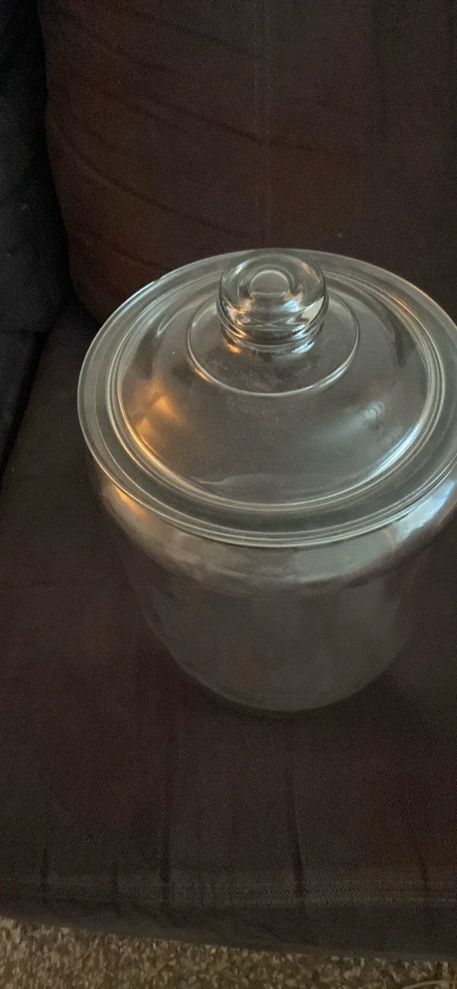 Glass Storage Jar with Lid thumbnail