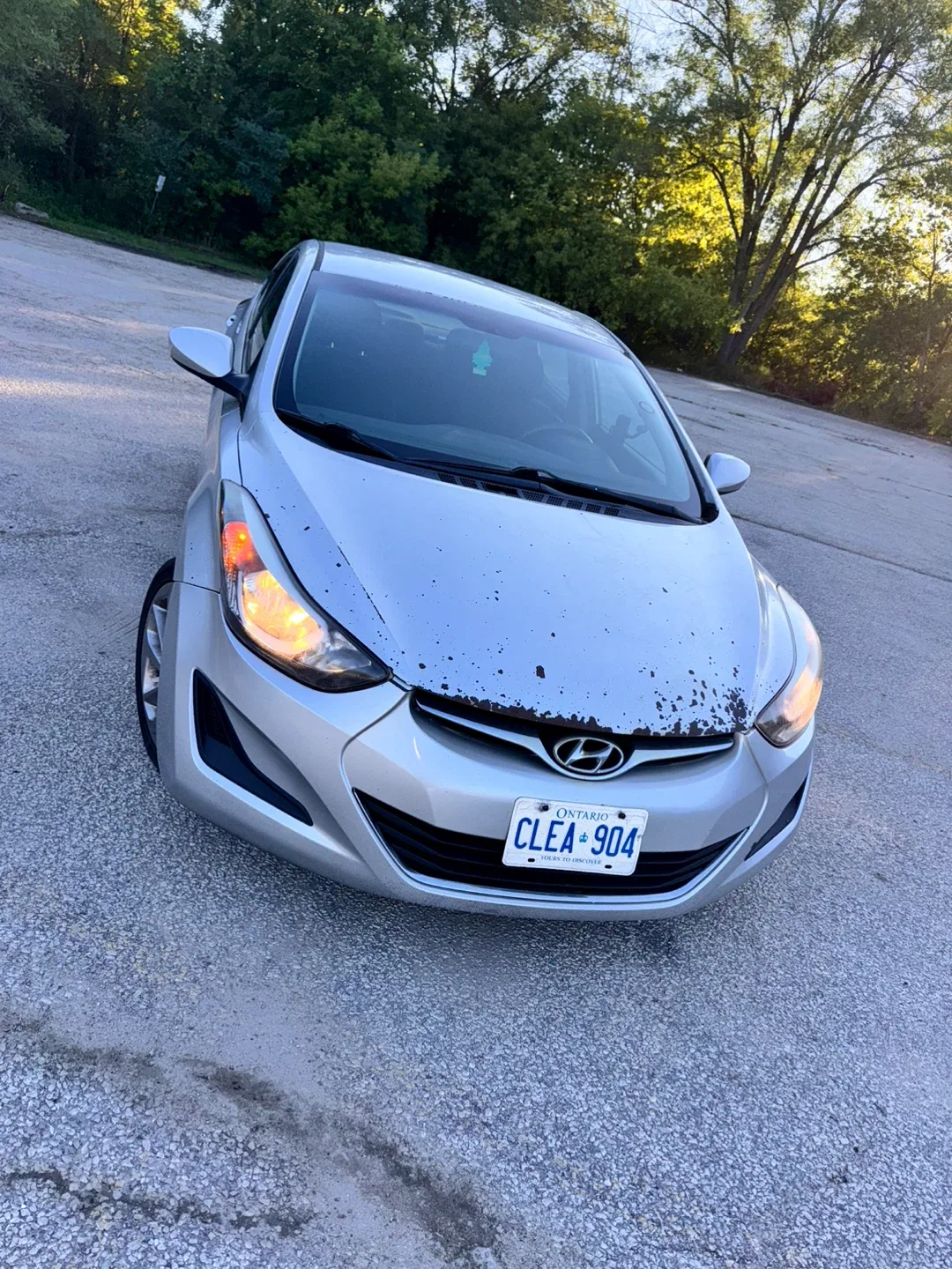 2014 Hyundai Elantra - Silver 210,00 km