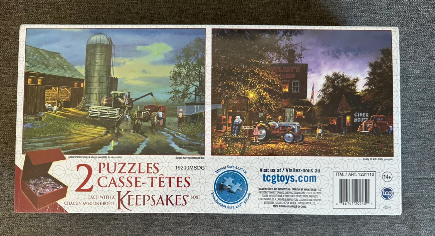 Brand New 2x 1000 Piece Puzzles - photo 4