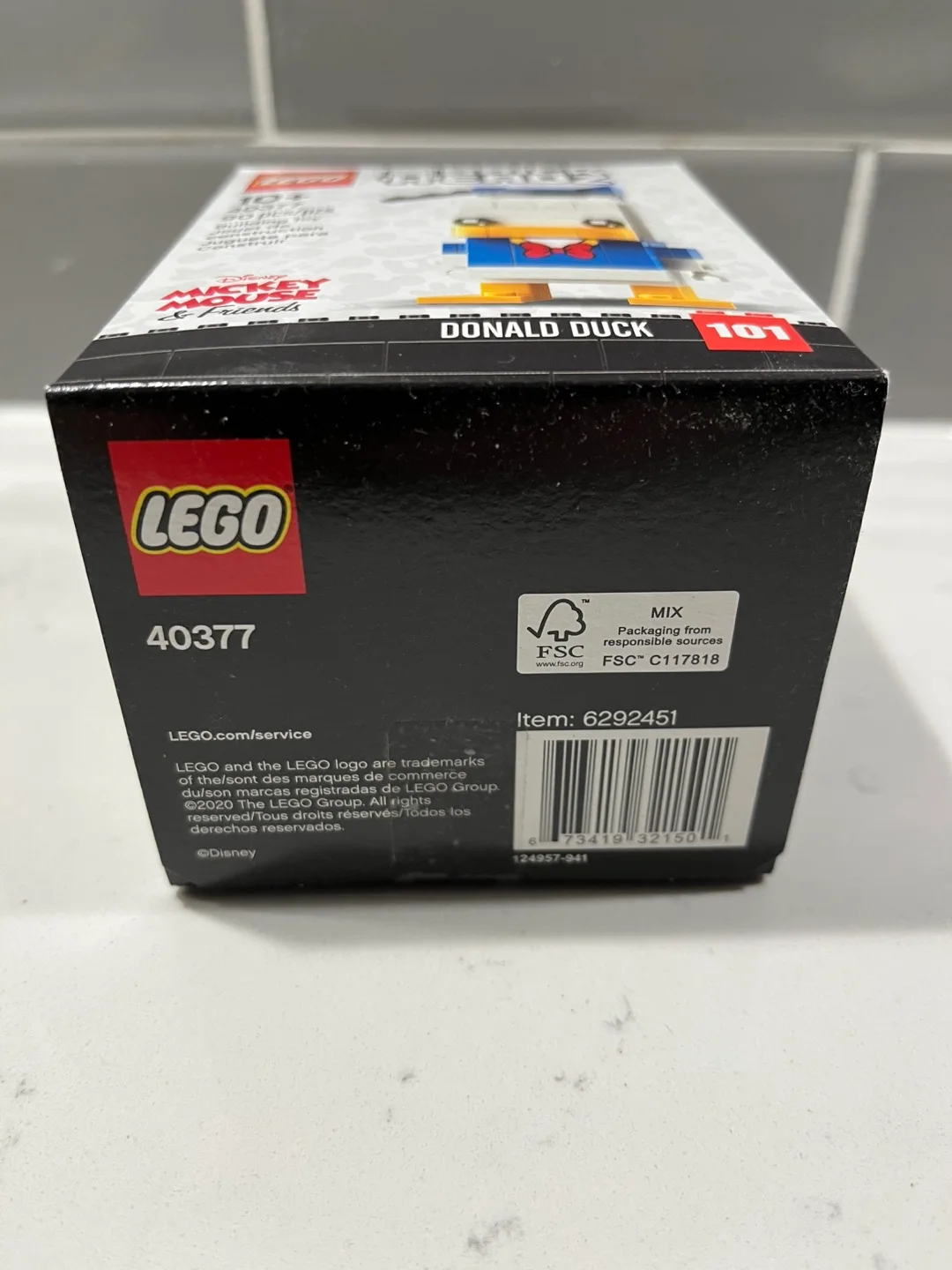 LEGO Brickheadz 40377 Donald Duck image indicator(5)