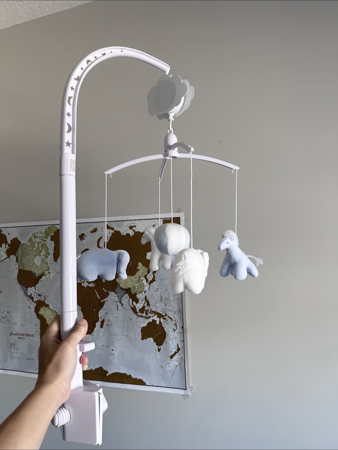 Trousselier - Giraffe, Elephant Musical Mobile