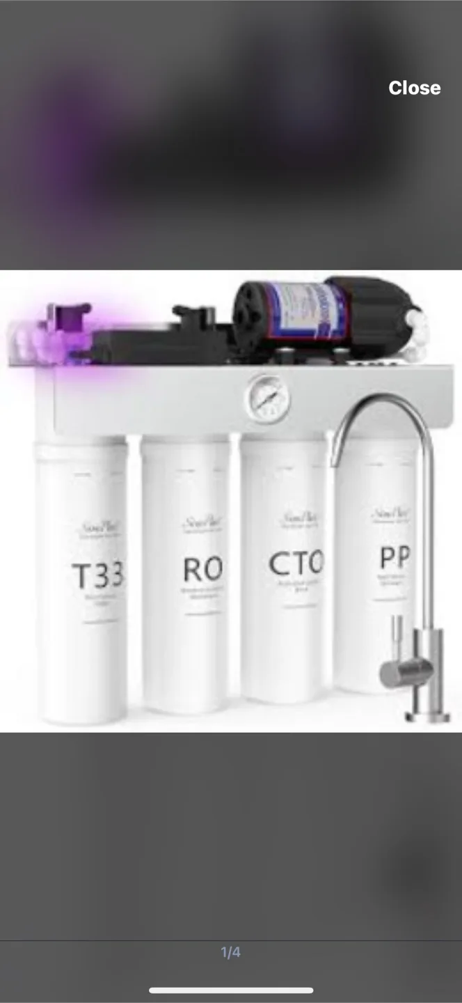 SimPure T1 Series Tankless RO Water Filtration System thumbnail