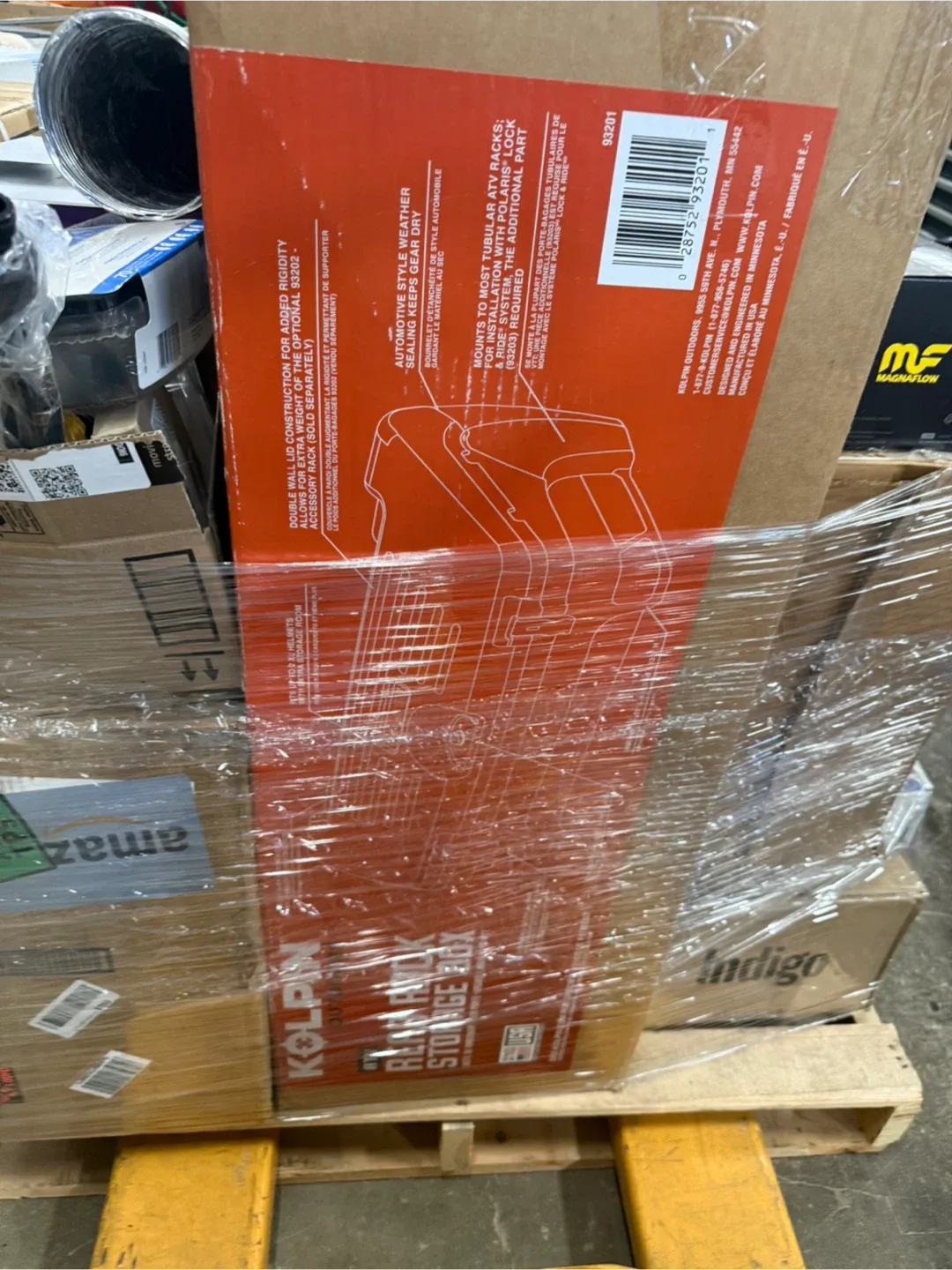 Kolpin 93201 Rear Trail Box - ATV Storage image indicator(2)