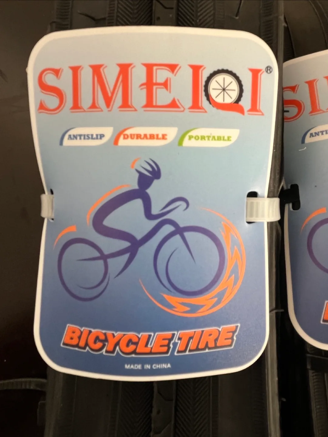 Two SIMEIQI 27x1 1/4 Bicycle Tires - New image indicator(4)