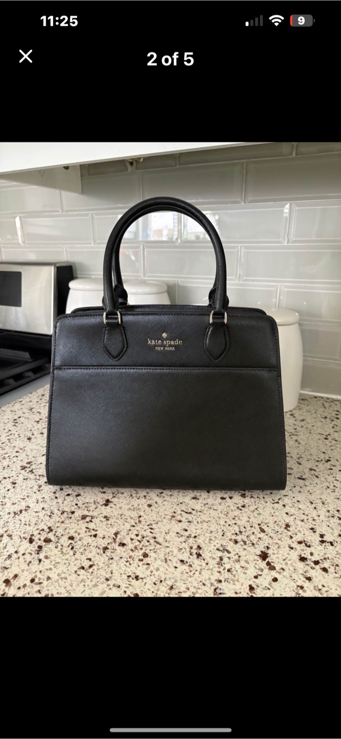 Kate Spade Black Satchel(NEW)
