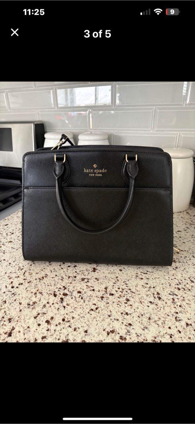 Kate Spade Black Satchel(NEW) - photo 2