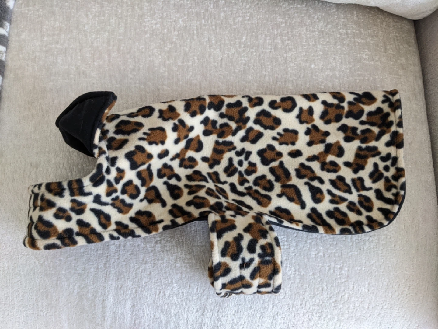 Leopard Print Dog Coat