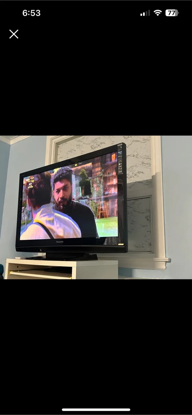 Panasonic Viera TV with table thumbnail