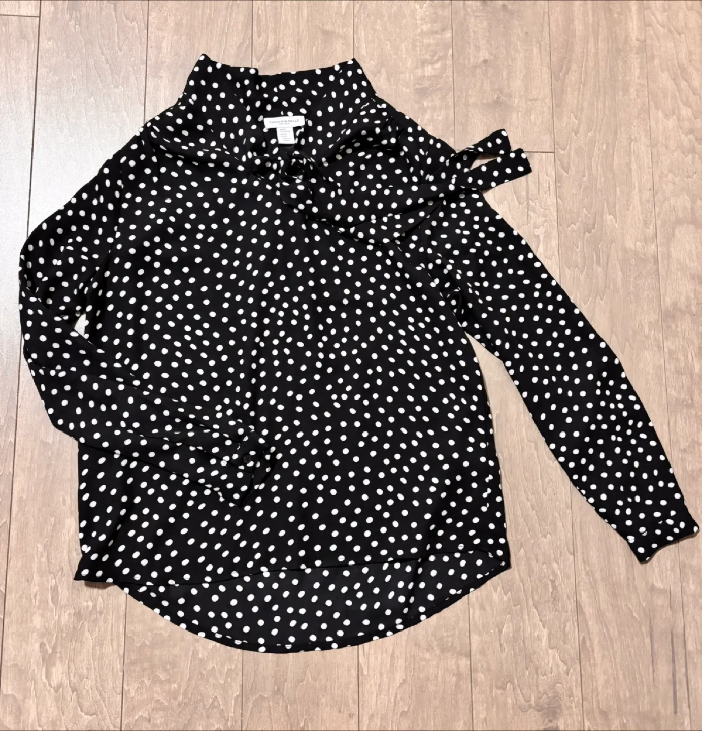 Carolina Belle Polka Dot Blouse - Size XS thumbnail