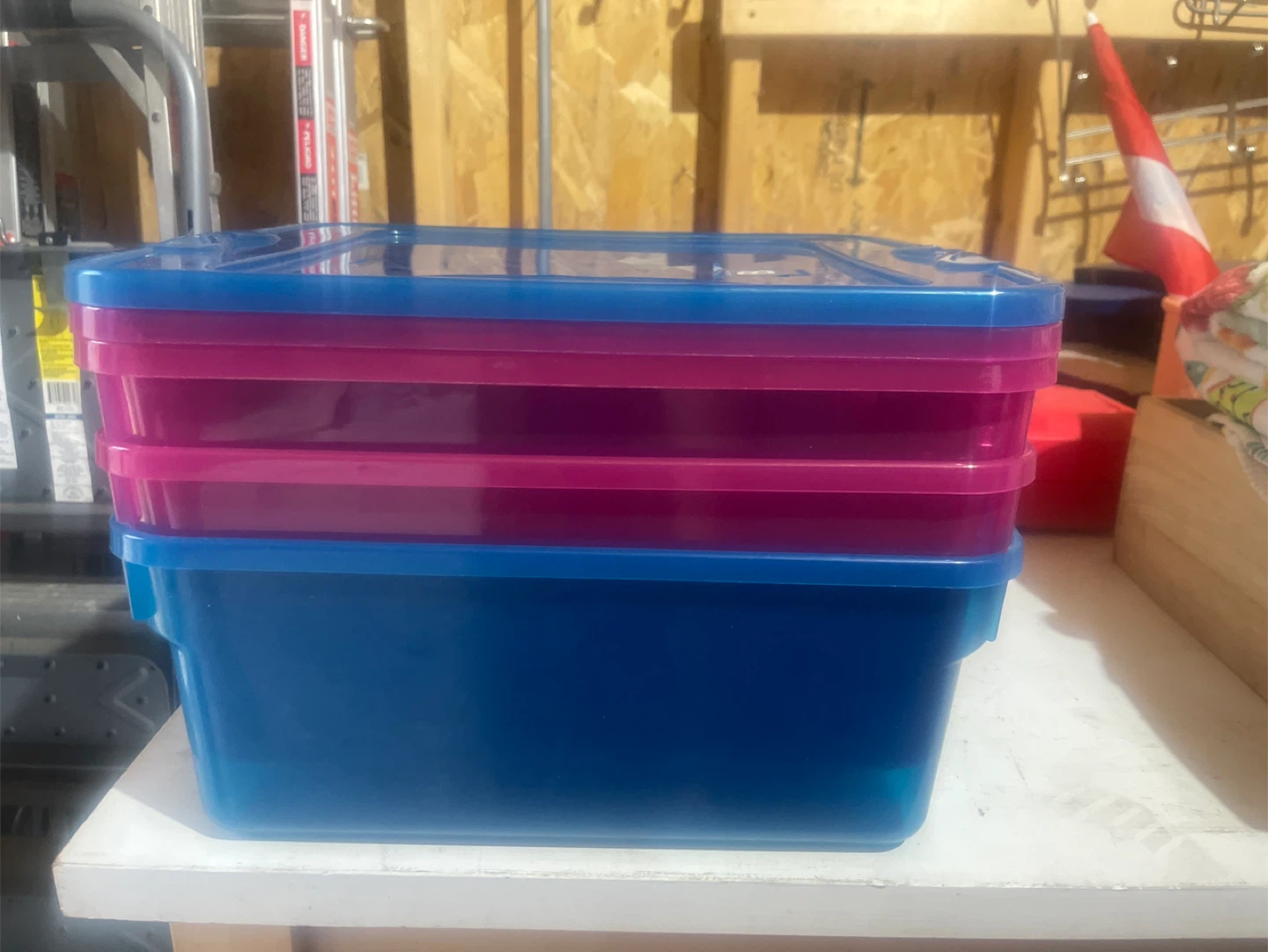 Homz 15.5 QT Modular Stacking Storage Bins - photo 2