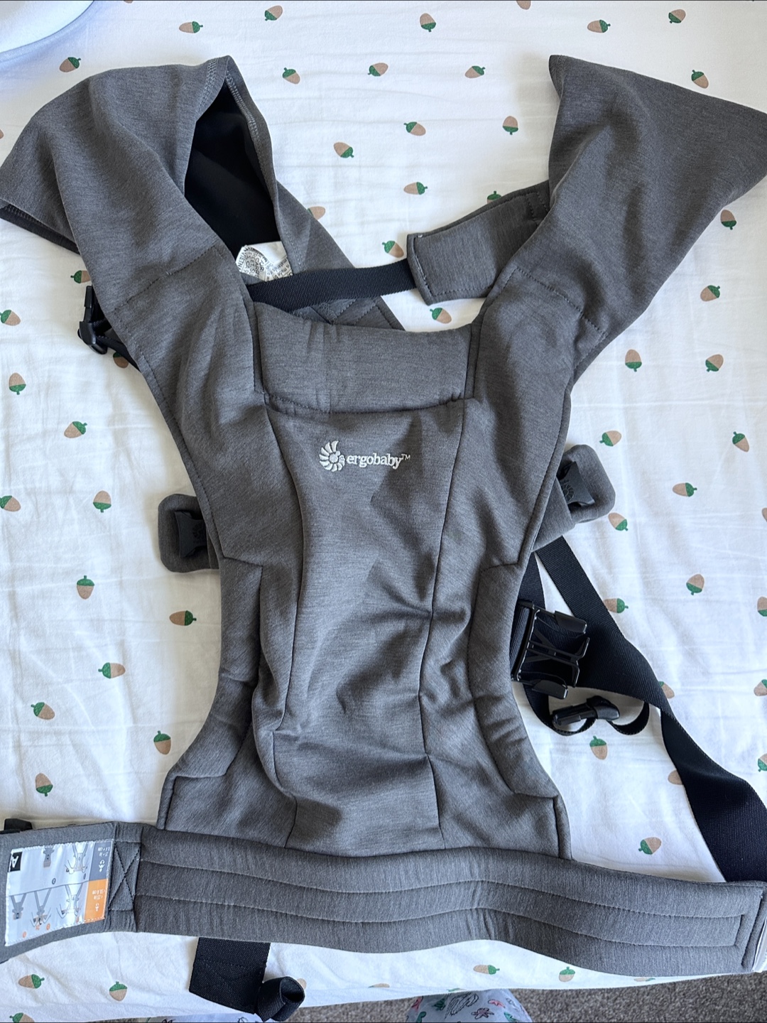 Ergobaby Embrace Newborn + Baby Carrier - Grey - photo 2