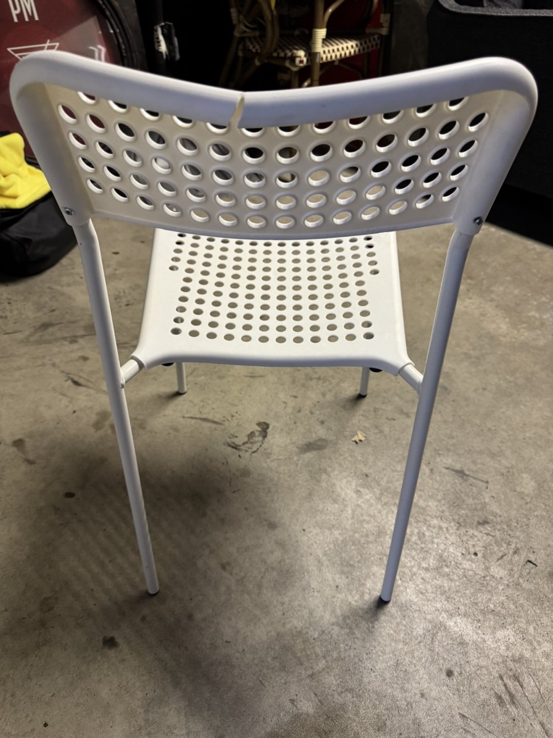 White IKEA Chair - photo 2