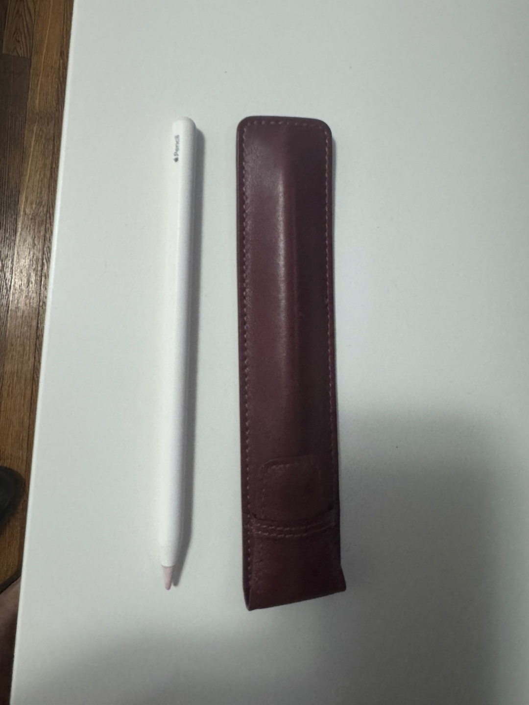 Apple Pencil 2nd Gen with Torro Leather Sleeve