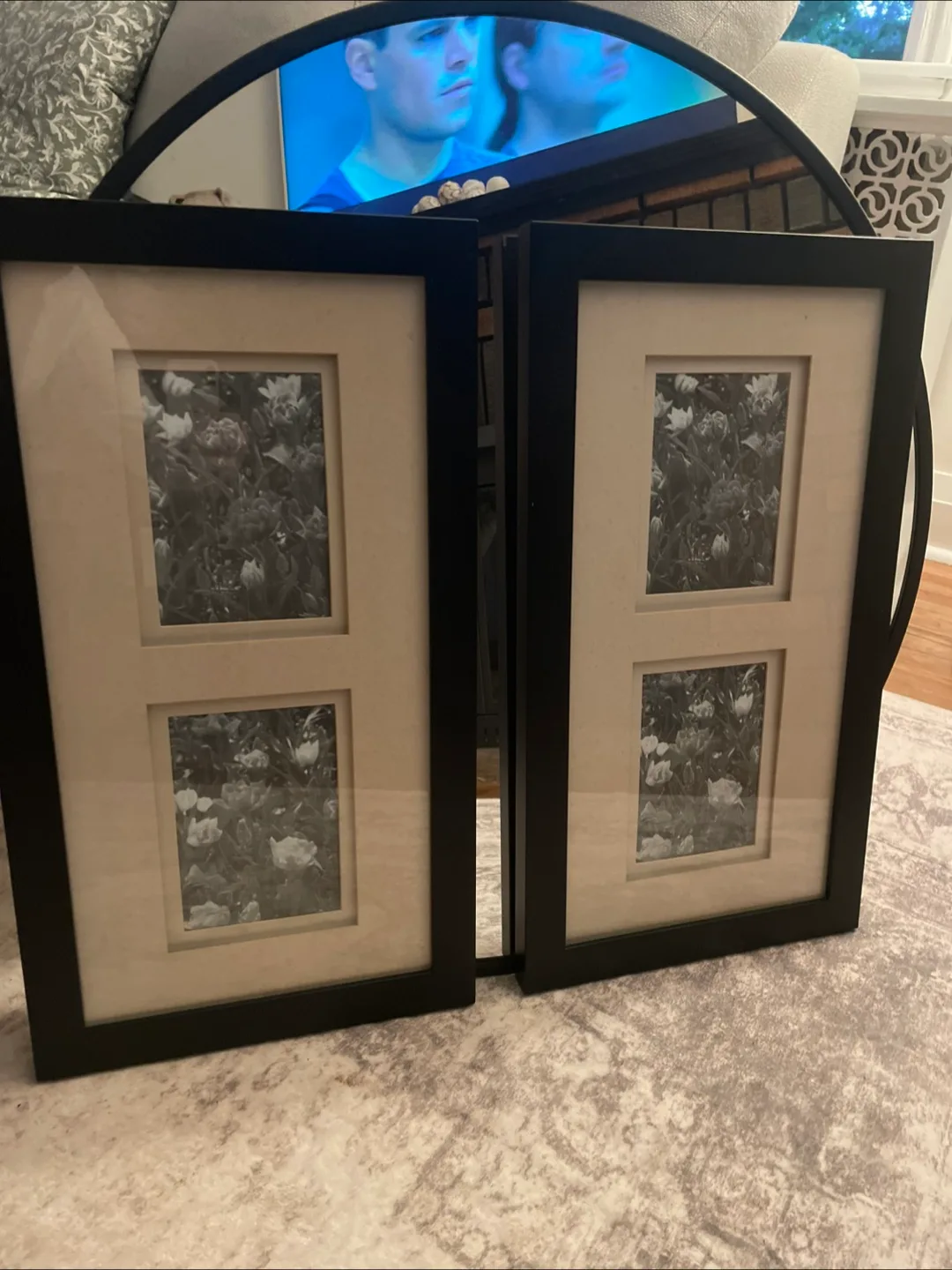 Matching Black Picture Frames - Set of 2 thumbnail