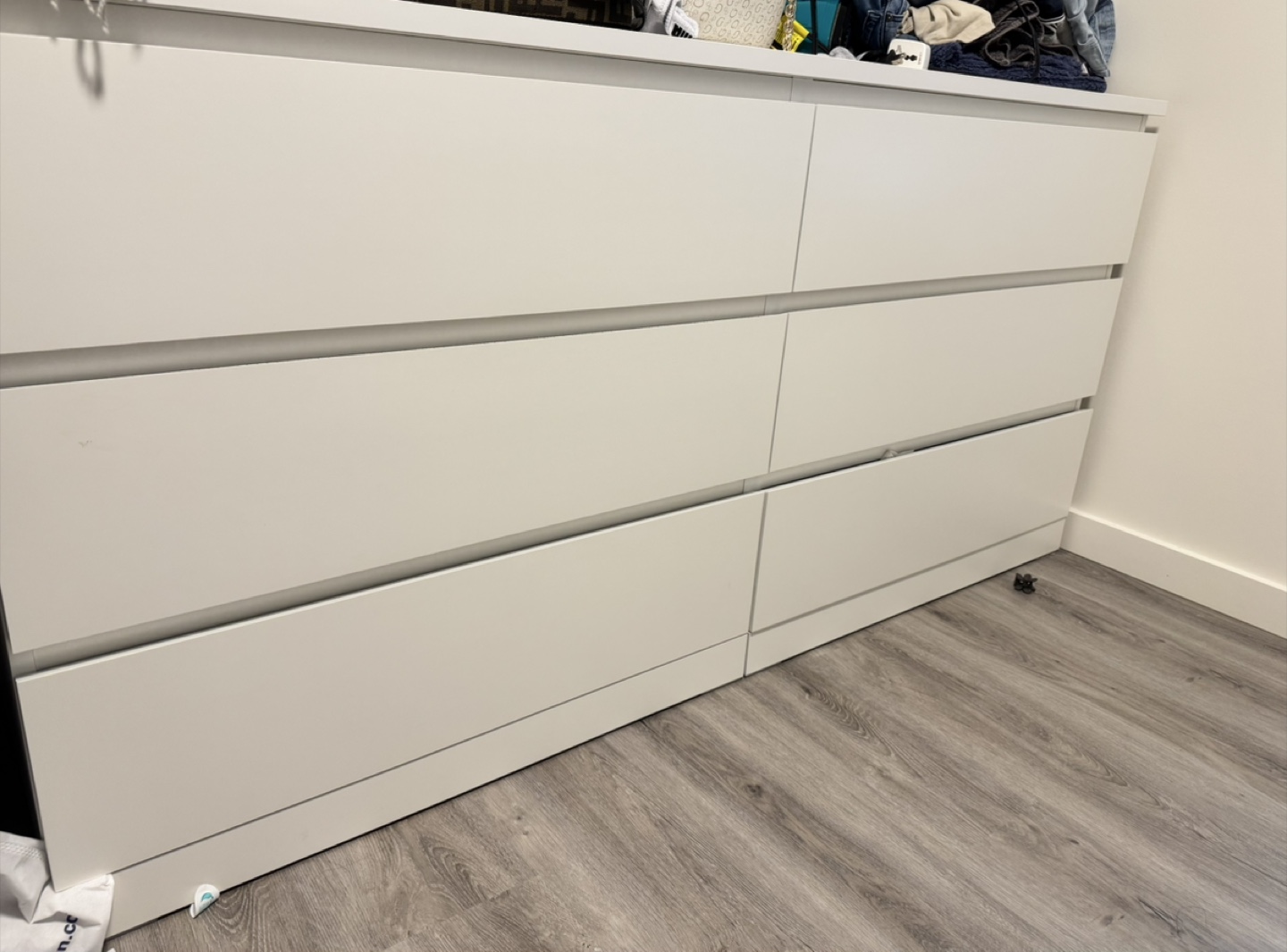 IKEA Malm 6-Drawer Dresser, White