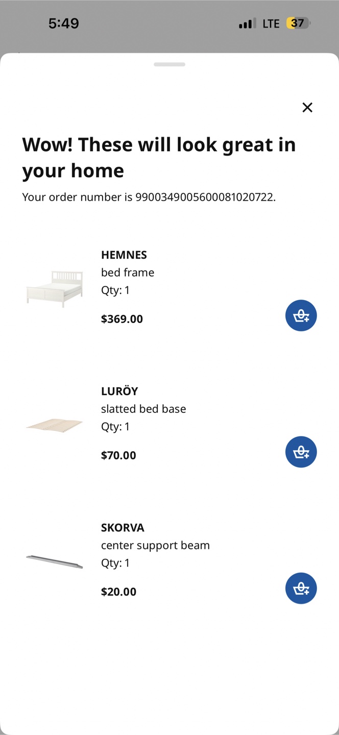 IKEA Hemnes King Bed Frame - White Stain - photo 3
