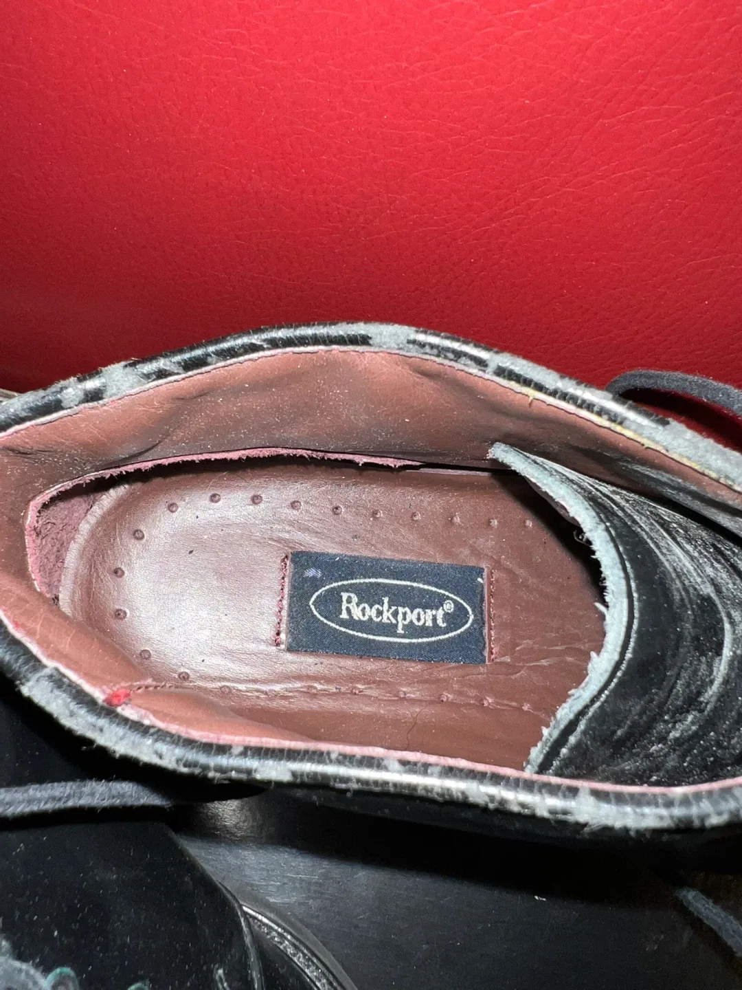 Rockport Men's Black Leather Dress Shoes image indicator(3)