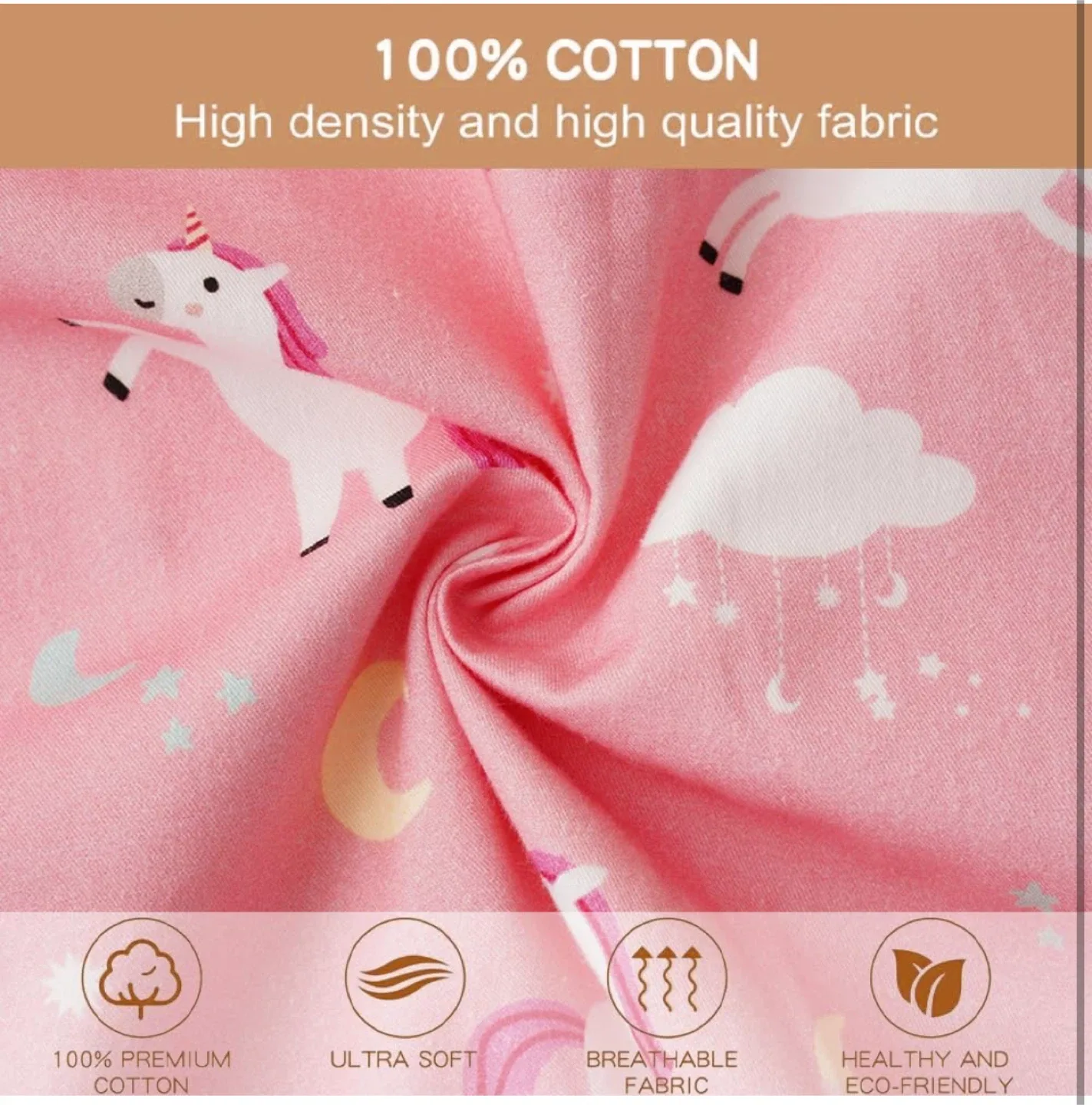 Pink Unicorn Toddler Pillow image indicator(2)