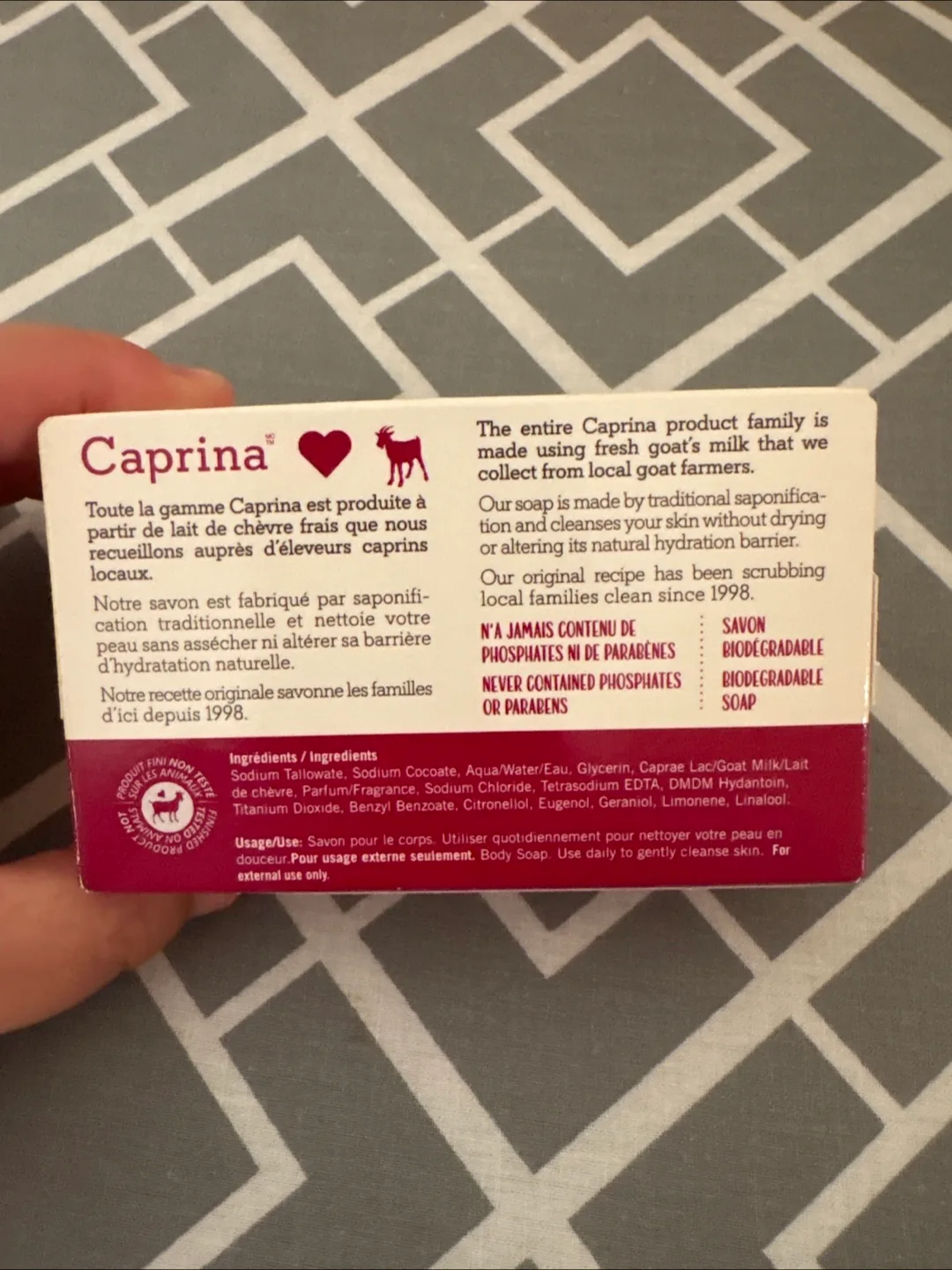 Caprina Fresh Goat's Milk Soap, 110g image indicator(2)
