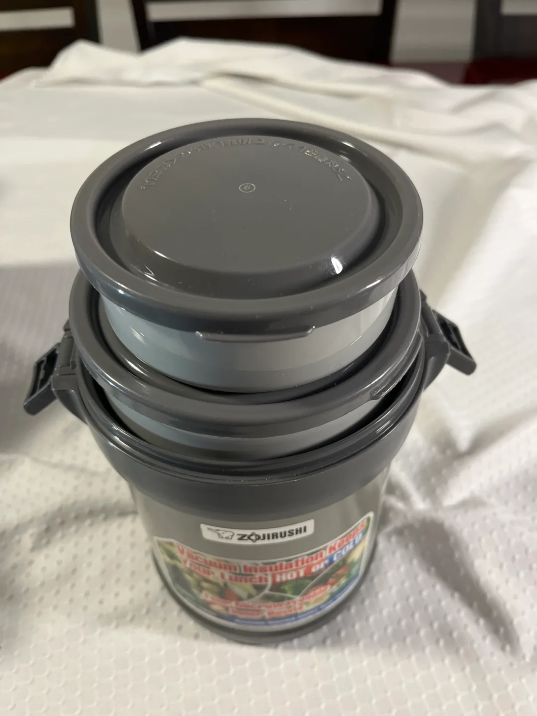 Zojirushi Vacuum Insulated Lunch Jar with 4 Bowls image indicator(6)