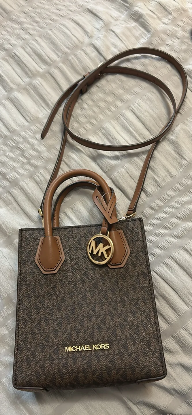 Michael Kors Brown Crossbody Bag thumbnail