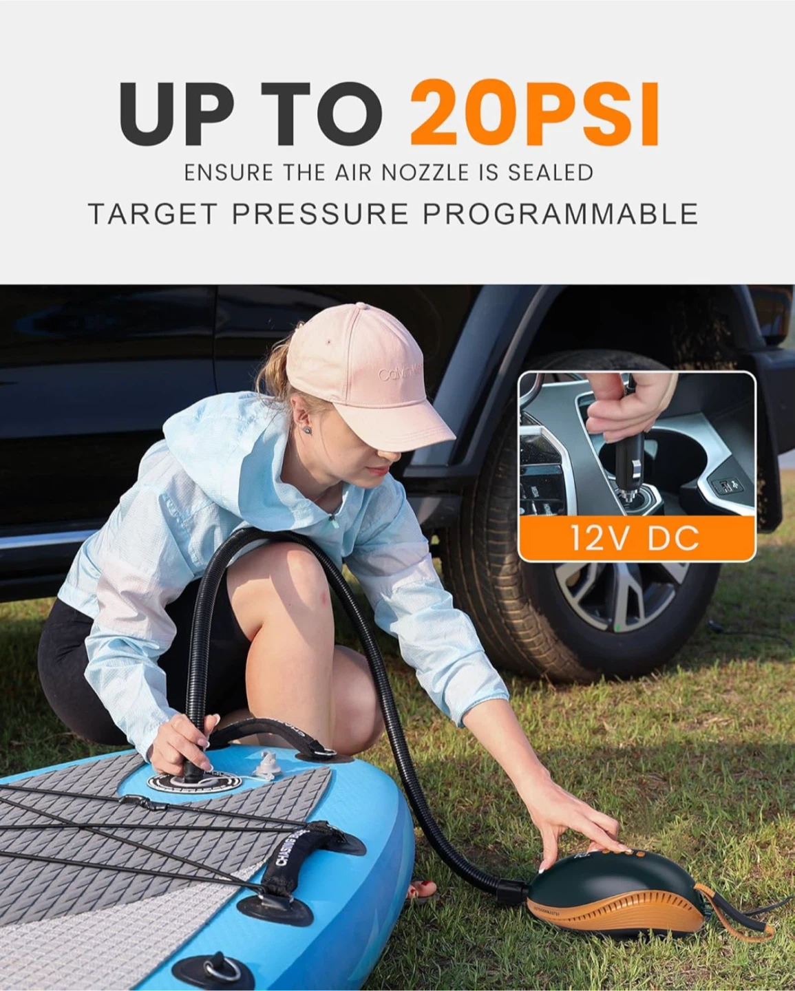 Outdoor Master Electric SUP Air Pump - Like New - photo 2