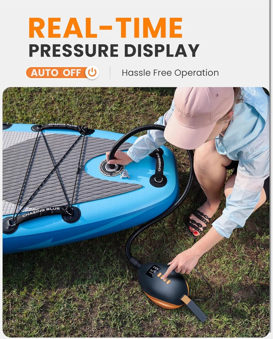 Outdoor Master Electric SUP Air Pump - Like New - photo 4