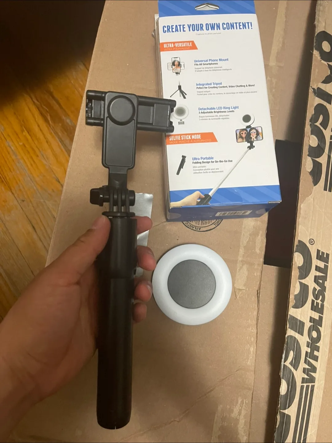 #Selfie Stick 2-in-1 Tripod Selfie Stick - New image indicator(3)