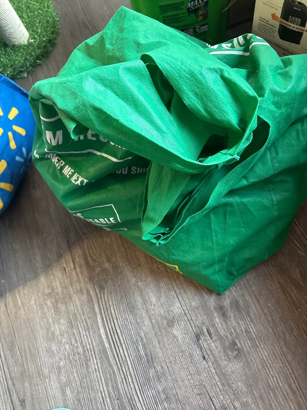 Bag of women’s clothes.