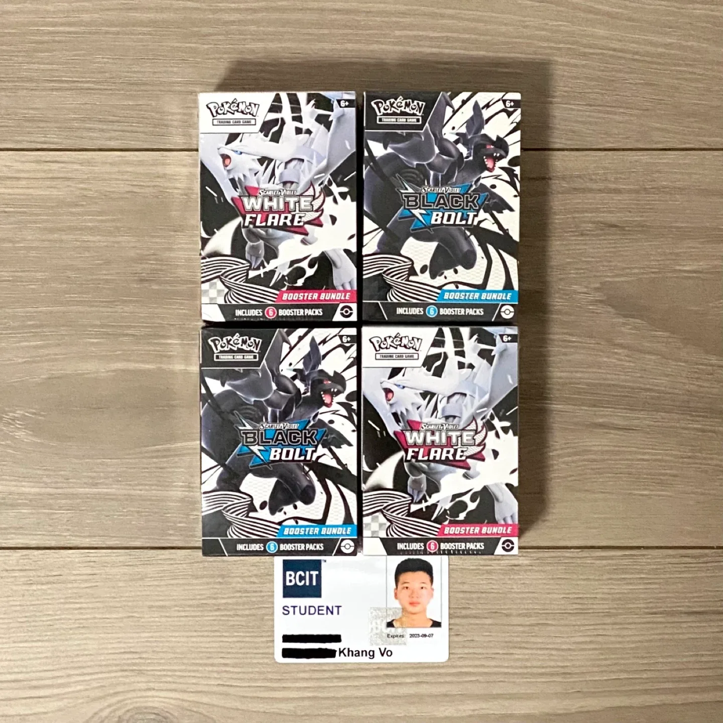 Pokemon Black Bolt & White Flare Booster Bundle thumbnail