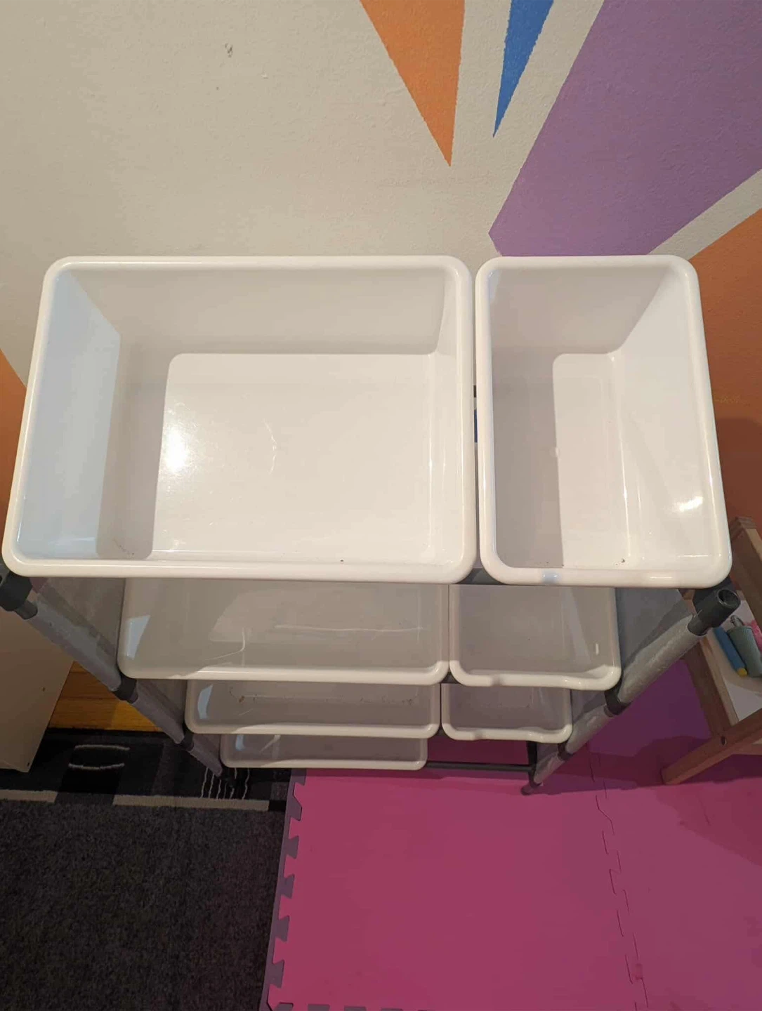 Mainstays Kids 8-Bin Toy Organizer