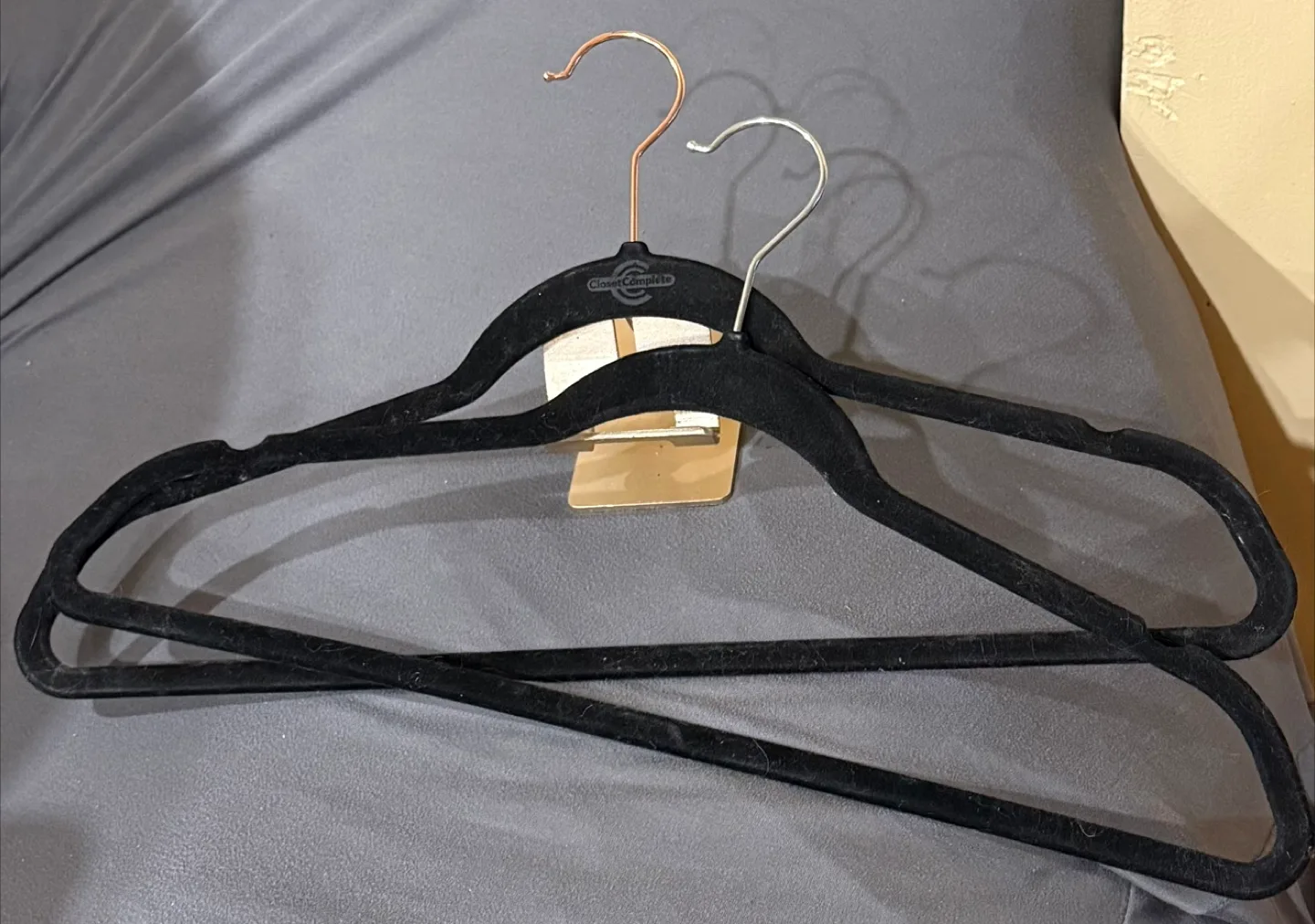 Closet Complete Black Velvet Hangers thumbnail