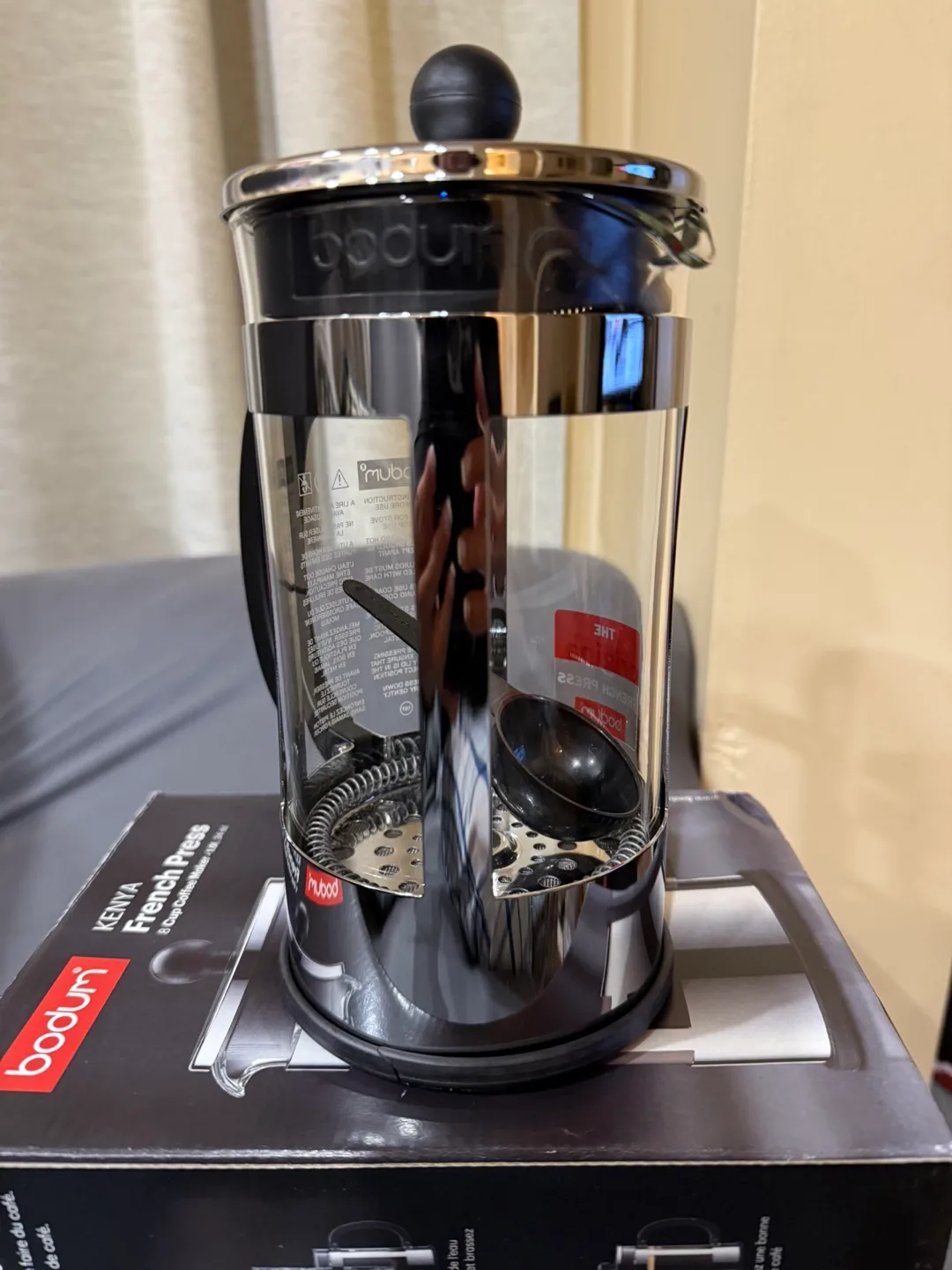 Bodum Kenya French Press - 8 Cup Coffee Maker image indicator(4)