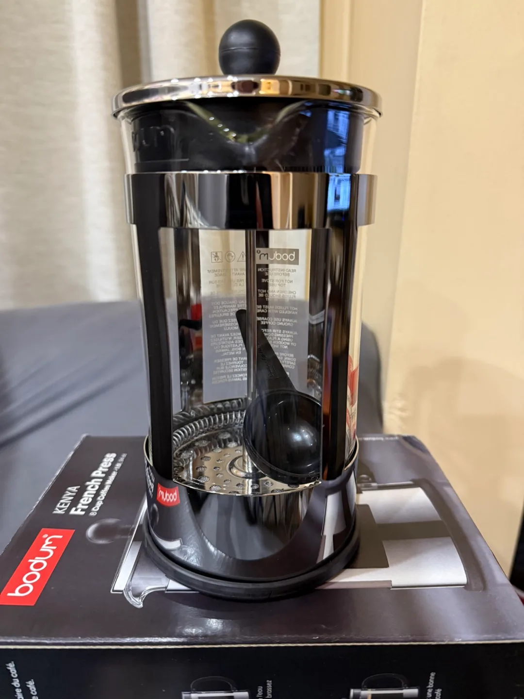 Bodum Kenya French Press - 8 Cup Coffee Maker image indicator(5)