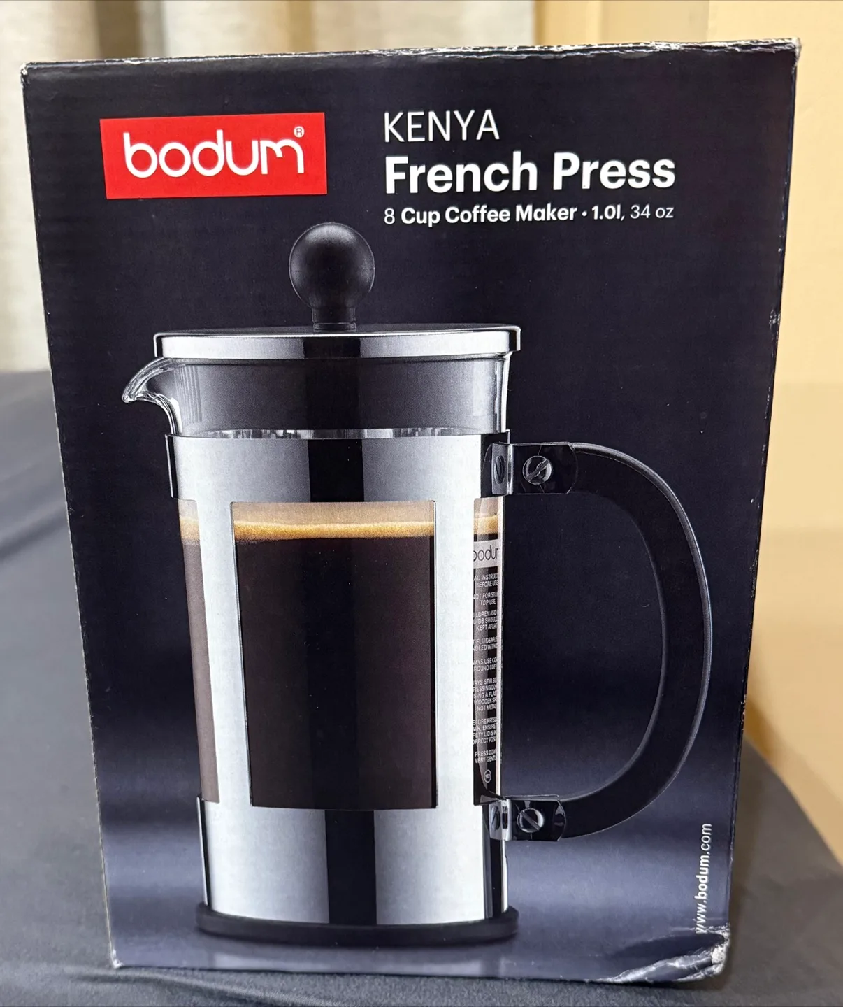 Bodum Kenya French Press - 8 Cup Coffee Maker thumbnail
