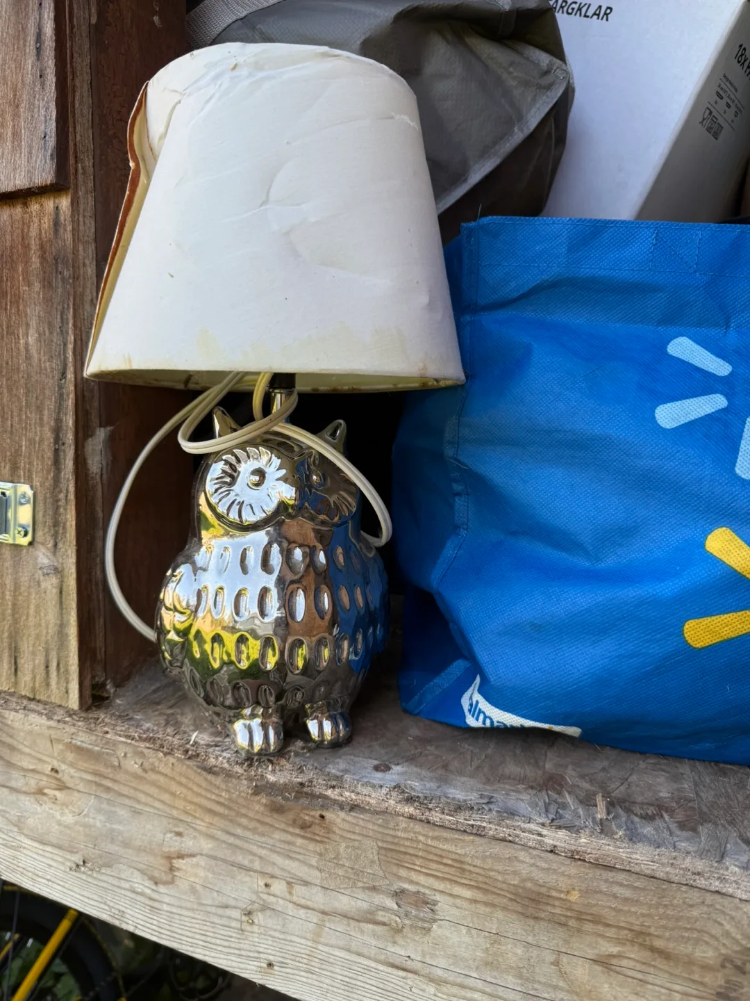 Owl Lamp with Shade