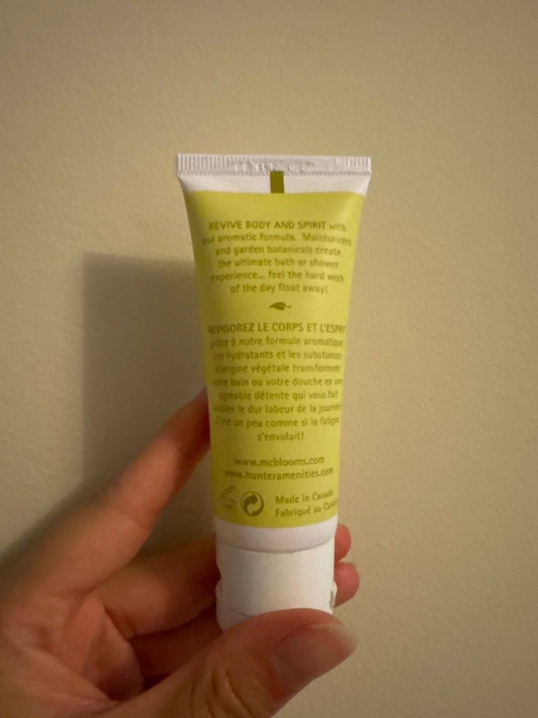 McBloom Travel Bath & Shower Gel image indicator(2)