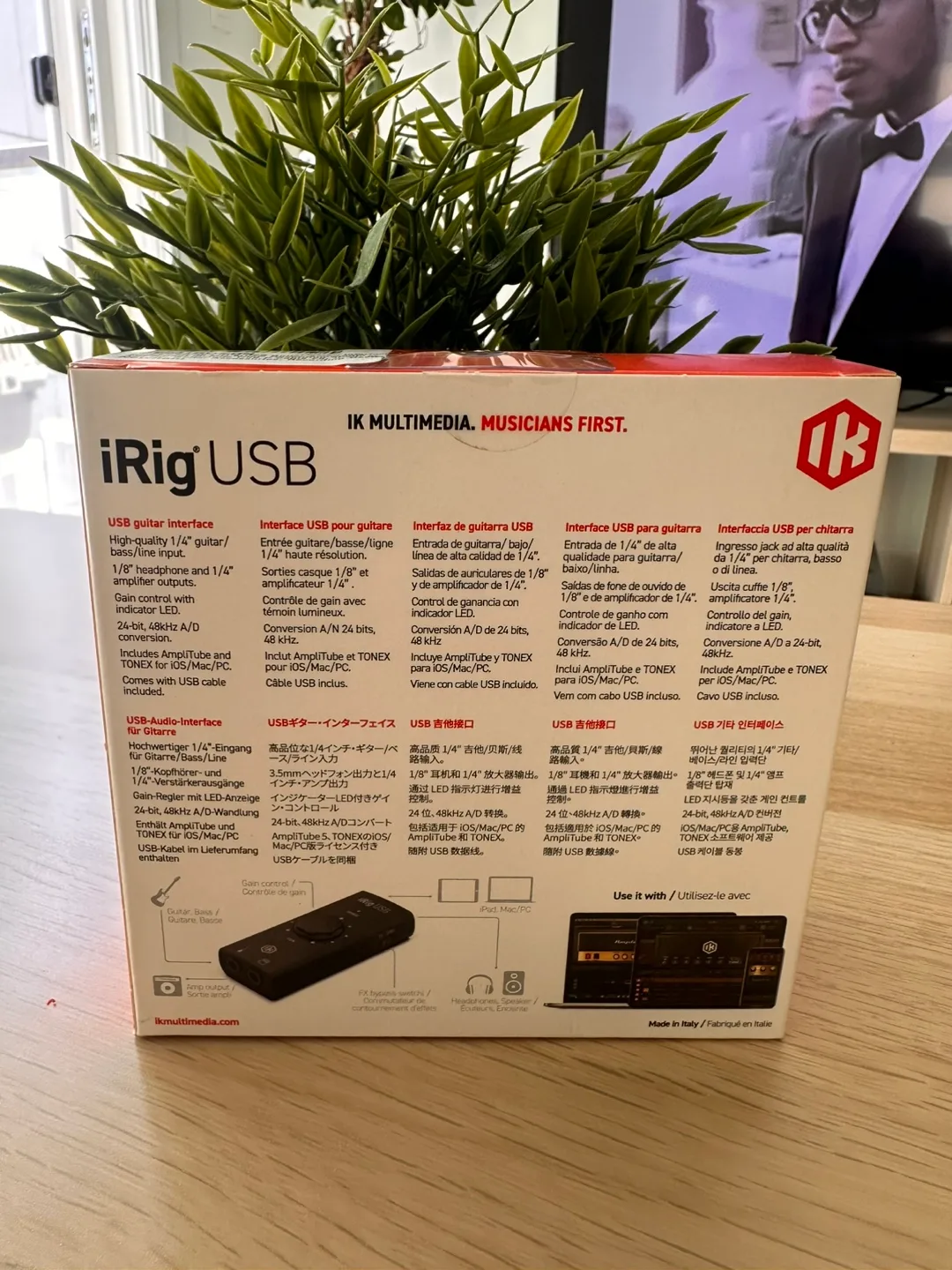 New IK Multimedia iRig USB Guitar Interface image indicator(2)
