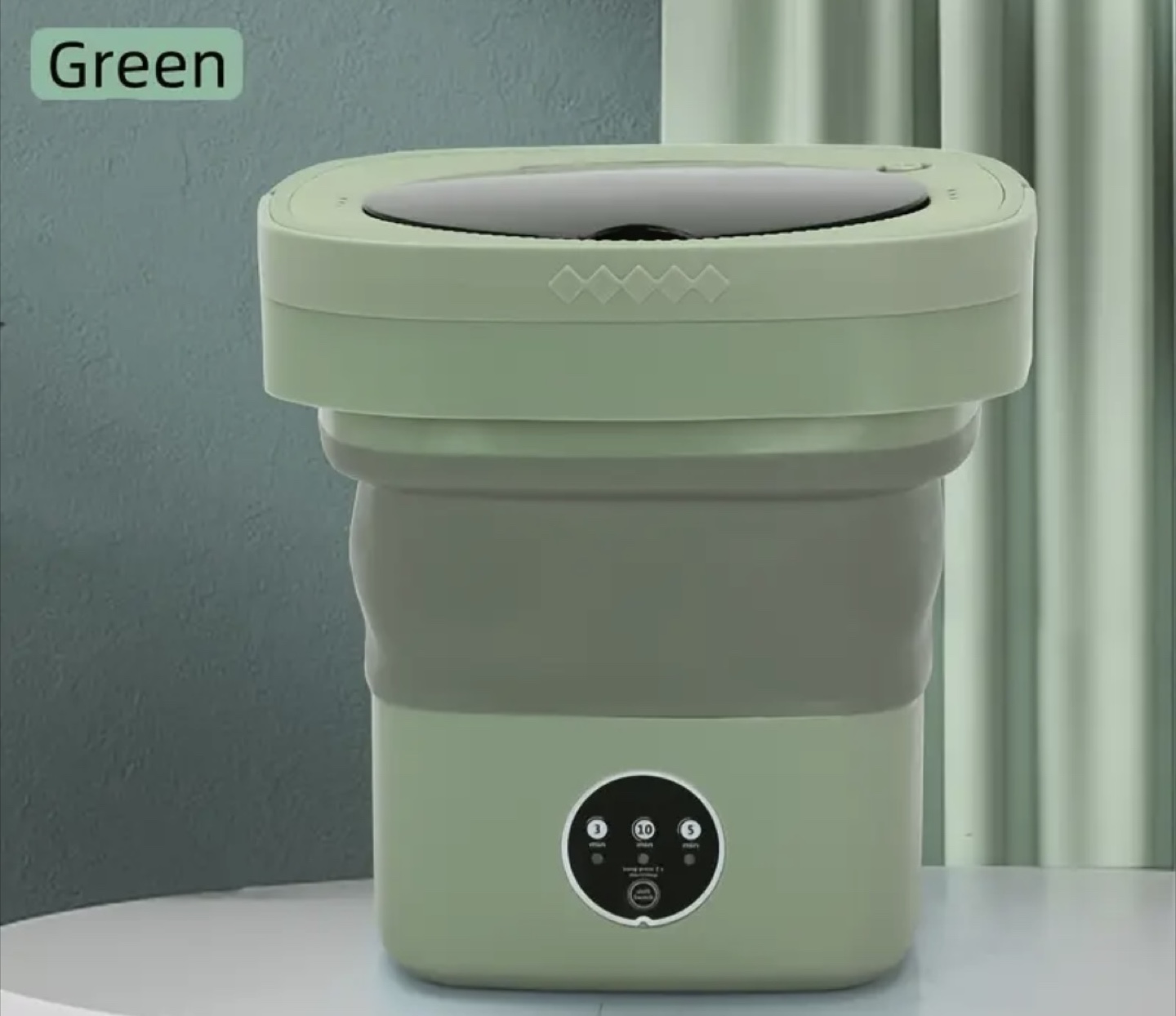 Green Mini Washing Machine