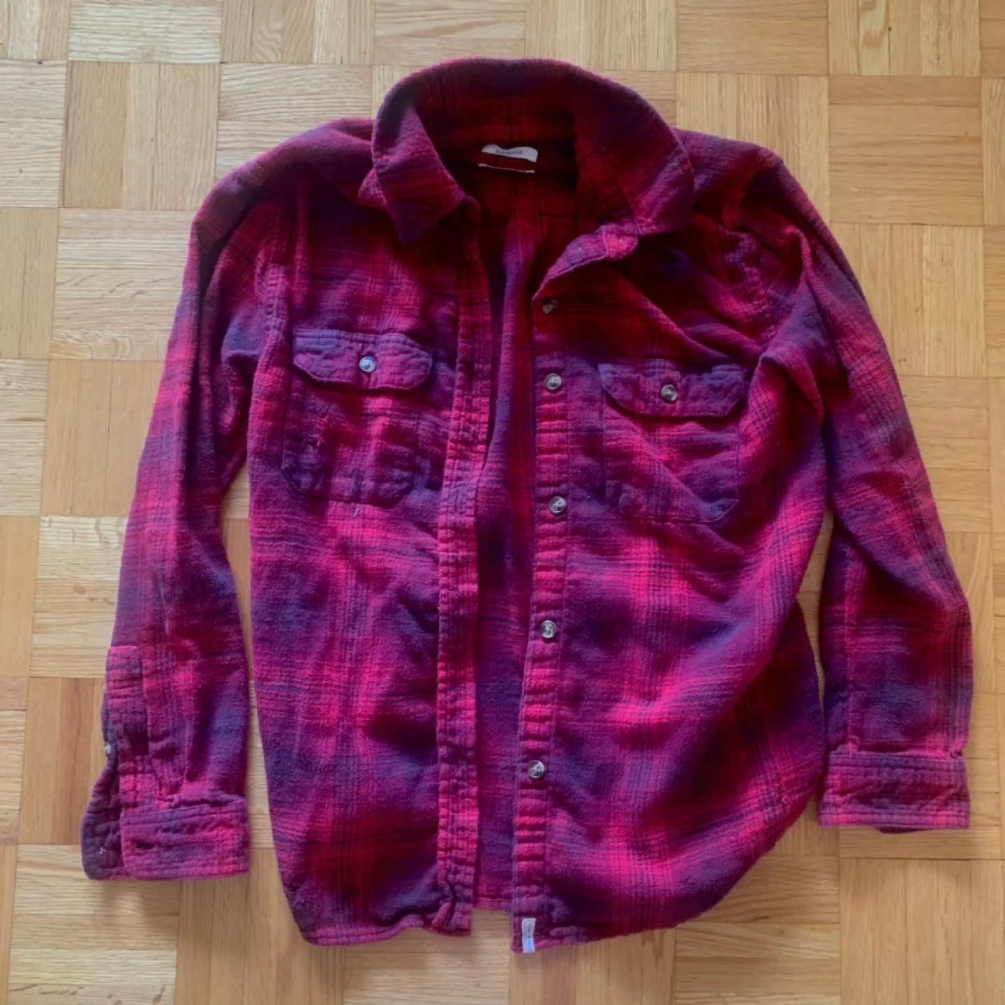 American Eagle Outfitters Distressed Flannel thumbnail