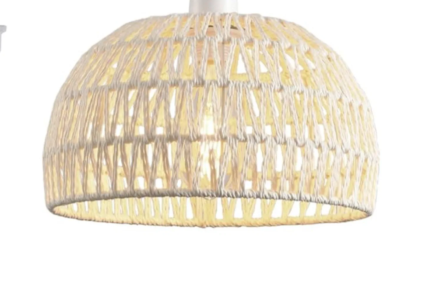 Woven Hemp Rope Pendant Light thumbnail