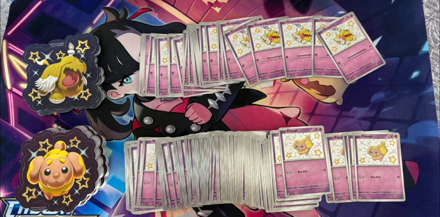 Pokemon Paldean fates tech sticker collection promo thumbnail