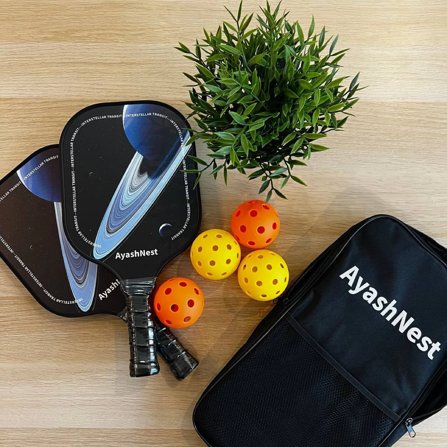 AyashNest Pickleball Set with Balls & Bag thumbnail
