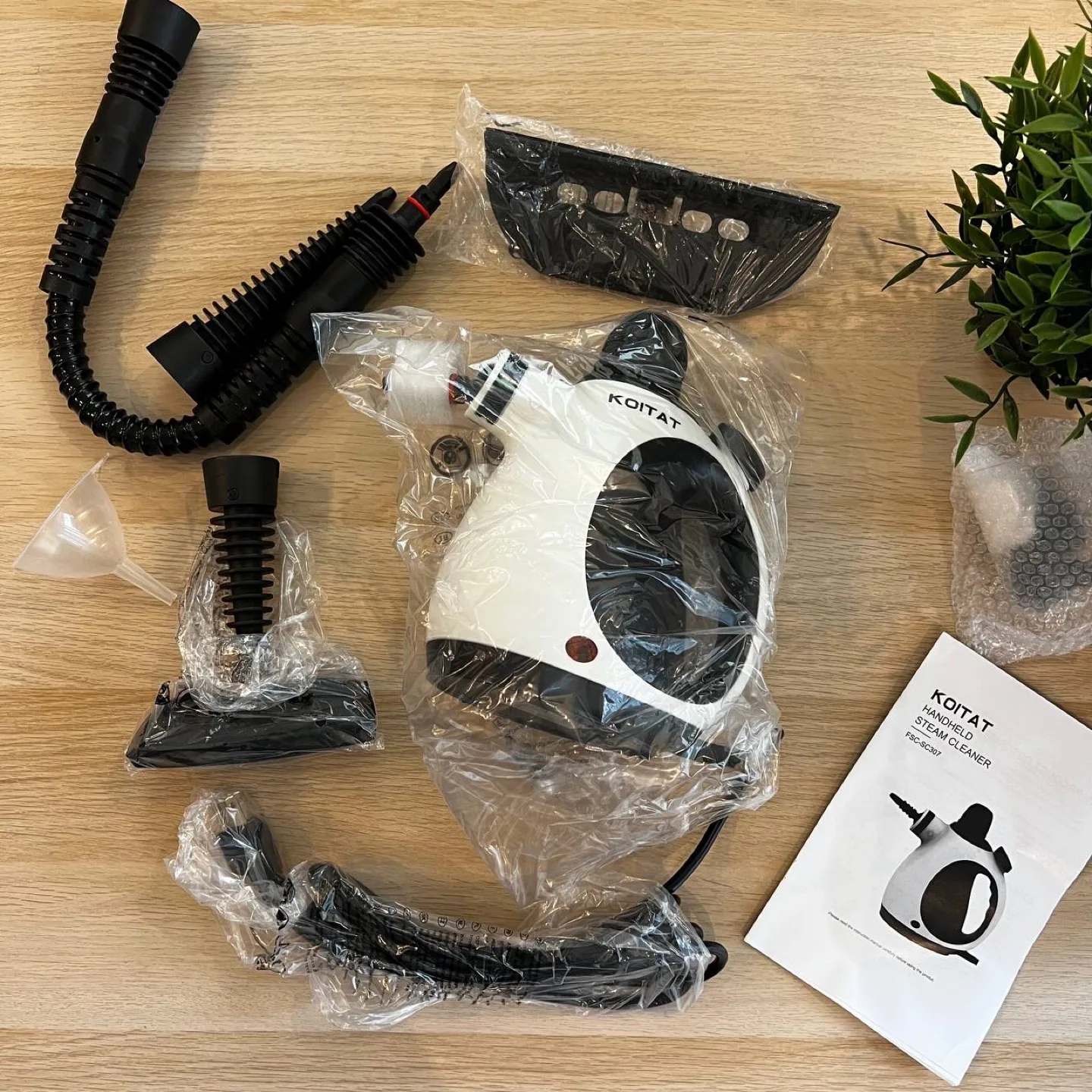 KOITAT Handheld Steam Cleaner FSC-SC307 - Like New! image indicator(2)