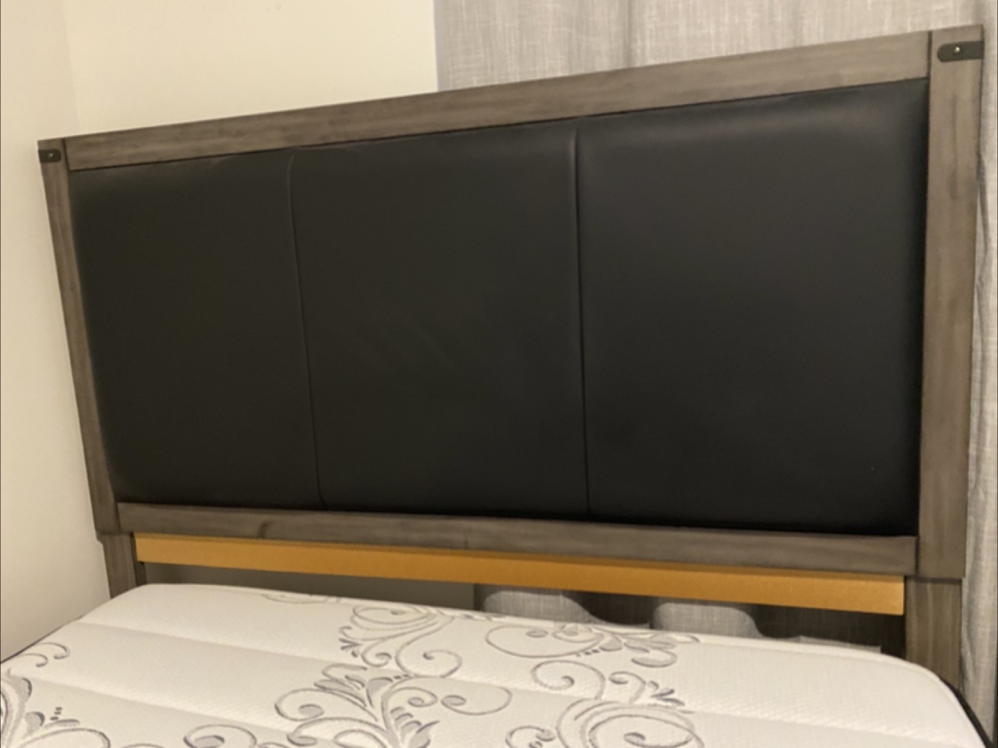 Double/Full Bed Frame with Mattress - photo 4
