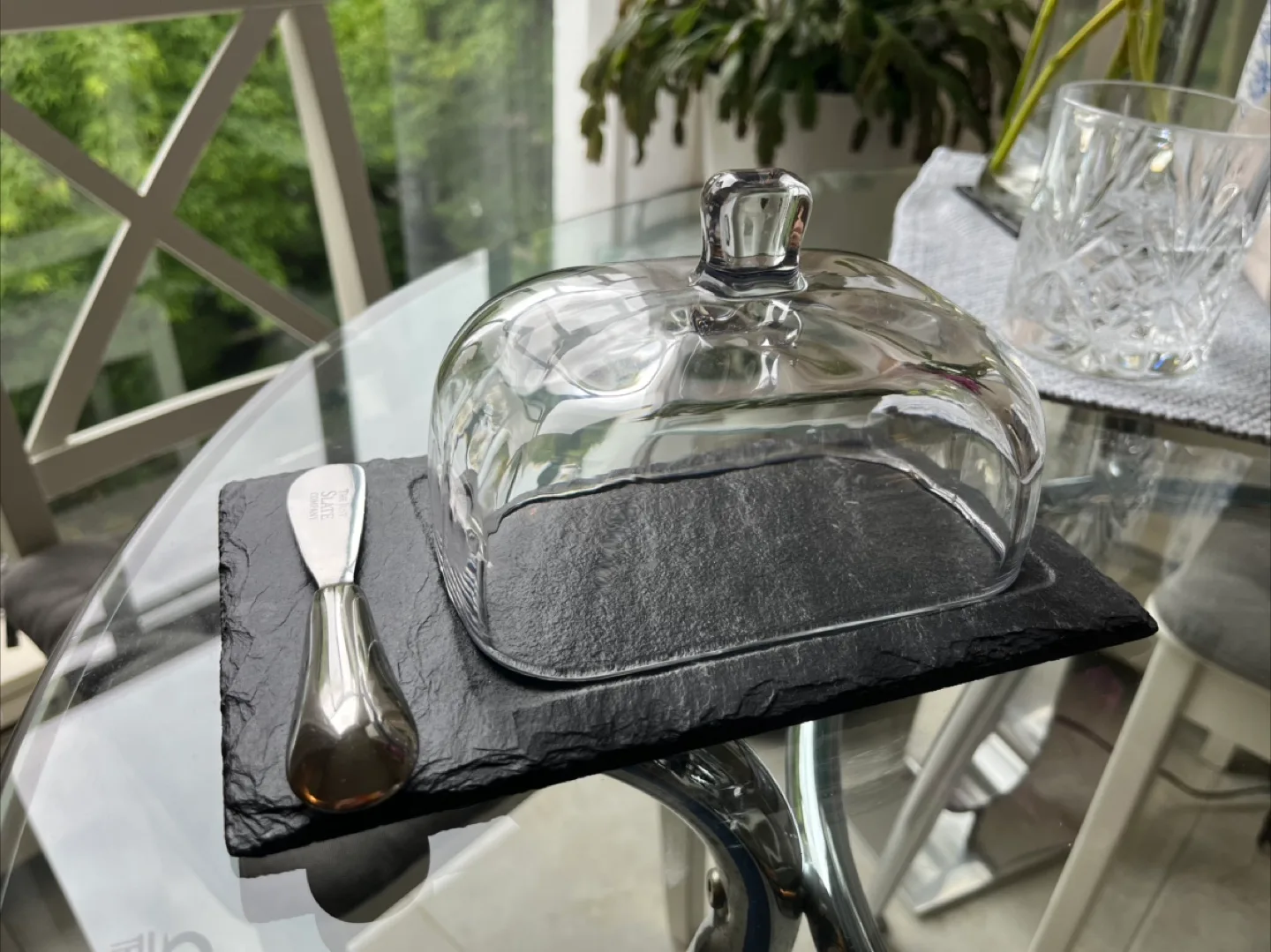 The Just Slate Company Cheese Dome retail $90. image indicator(4)