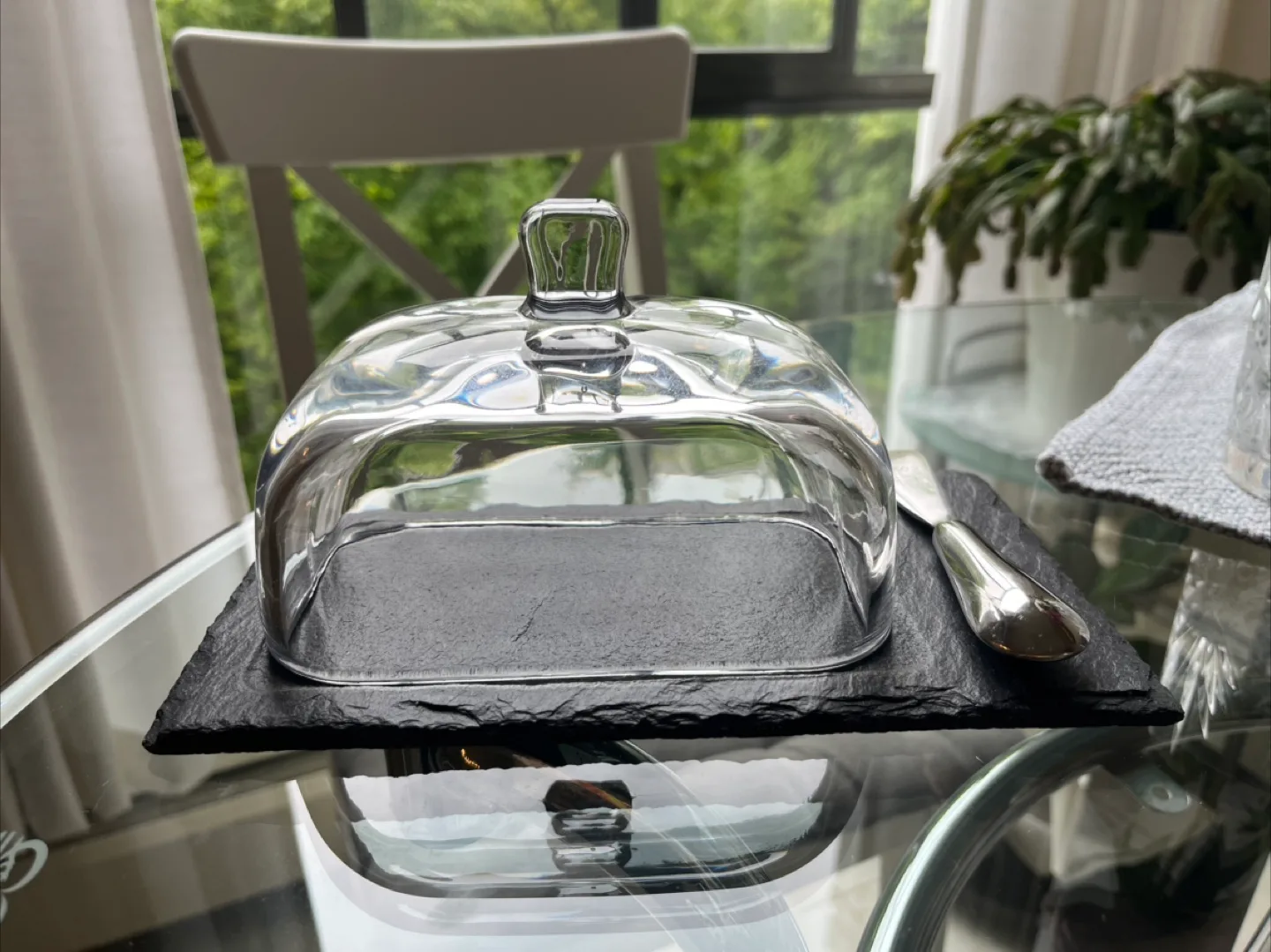 The Just Slate Company Cheese Dome retail $90. image indicator(3)