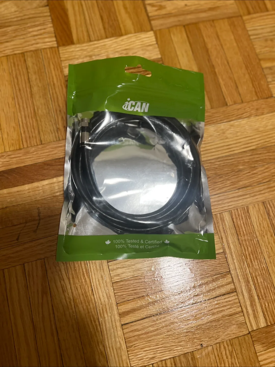 ACAN RG6 Coaxial Cable, F-Type Connector, 6FT thumbnail